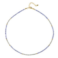 Collier en argent et Tanzanite