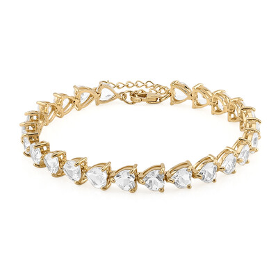 Bracelet en argent et Topaze blanche