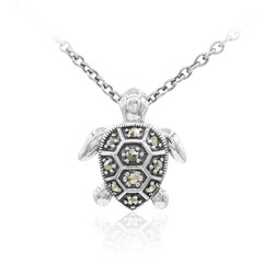 Collier en argent et Marcassite