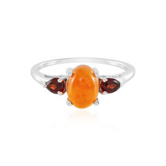 Bague en argent et Cornaline