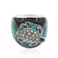 Bague en argent et Marcassite