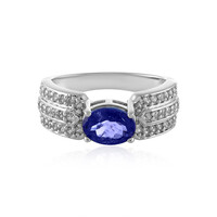 Bague en argent et Tanzanite