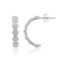 Boucles d'oreilles en argent et Zircon