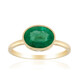 Bague en or et Emeraude de Zambie