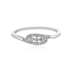 Bague en argent et Diamant I3 (H)