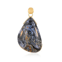 Pendentif en argent et Pietersite (Bali Barong)