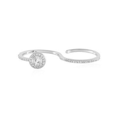 Bague en argent et Danburite (de Melo)