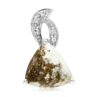 Pendentif en argent et Magnésite