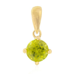 Pendentif en or et Sphène