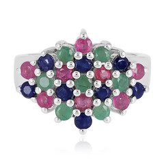 Bague en argent et Emeraude de Socoto