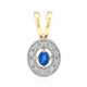 Pendentif en or et Haüyne