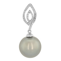 Pendentif en or et Perle de culture de Tahiti
