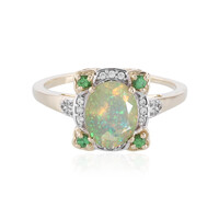 Bague en or et Opale Welo