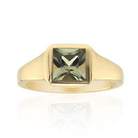 Bague en or et Diaspore à couleur changeante