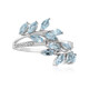 Bague en argent et Topaze bleu ciel