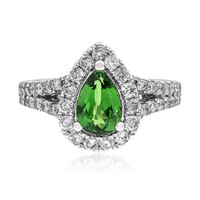 Bague en or et Grenat Tsavorite AAA (CIRARI)