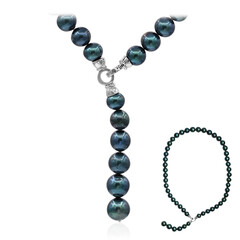 Collier en argent et Perle de culture d'eau douce (TPC)