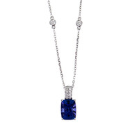 Collier en or et Tanzanite AAA (CIRARI)