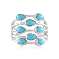 Bague en argent et Turquoise Sleeping Beauty