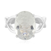 Bague en argent et Fluorite