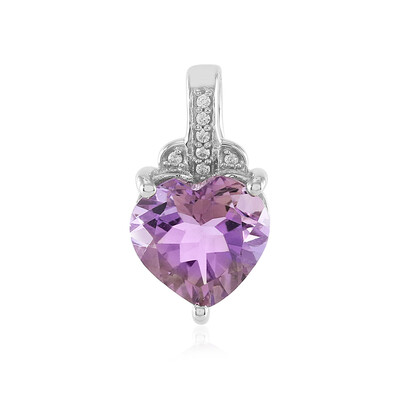 Pendentif en argent et Amétrine