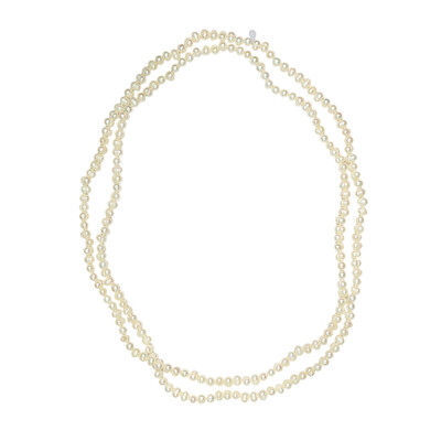 Collier en argent et Perle de culture d'eau douce (TPC)
