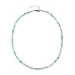 Collier en argent et Larimar