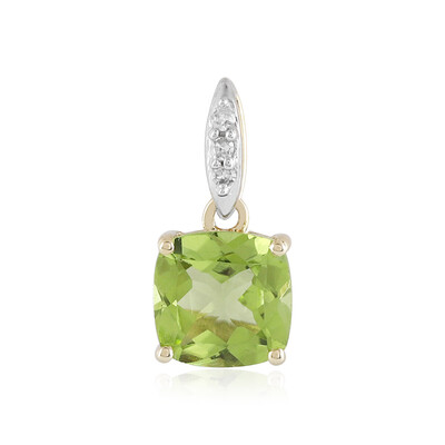 Pendentif en or et Péridot