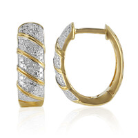 Boucles d'oreilles en argent et Diamant I3 (I)