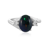 Bague en argent et Opale Mezezo