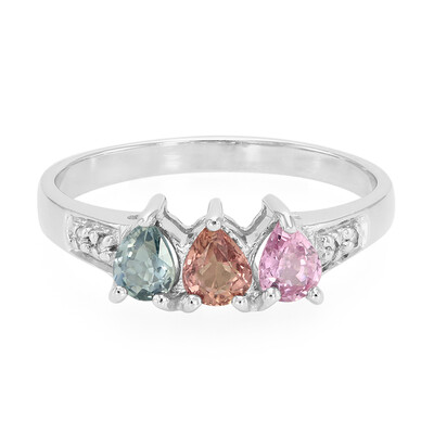 Bague en argent et Saphir