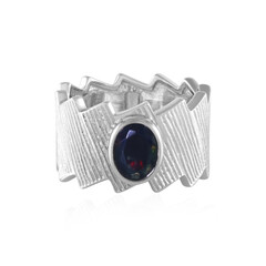 Bague en argent et Opale Mezezo (de Melo)