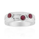Bague en argent et Rubis de Birmanie (Pallanova)
