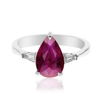 Bague en or et Rubellite AAA du Brésil (CIRARI)