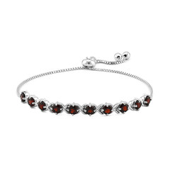 Bracelet en argent et Grenat