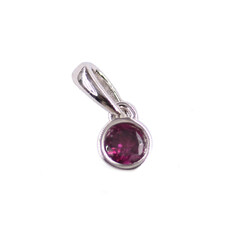 Pendentif en argent et Grenat de Tocantin