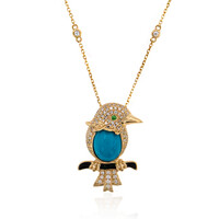 Collier en or et Turquoise (CIRARI)
