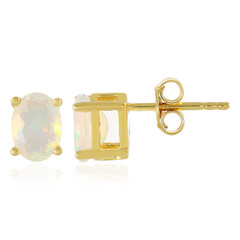 Boucles d'oreilles en argent et Opale Welo