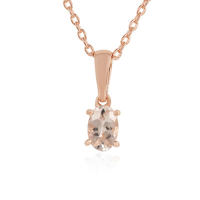 Collier en argent et Morganite