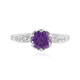 Bague en argent et Améthyste de Sibérie