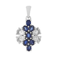Pendentif en argent et Topaze blanche