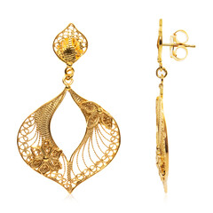 Boucles d'oreilles en argent (Joias do Paraíso)