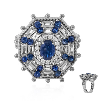 Bague en argent et Kyanite (Dallas Prince Designs)