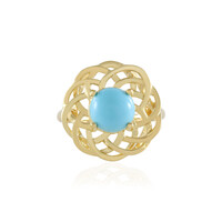 Bague en argent et Turquoise Sleeping Beauty