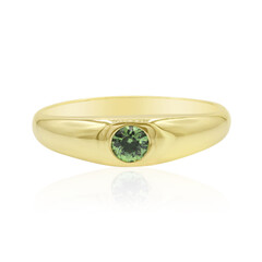 Bague en or et Grenat Démantoïde de Madagascar (John Ferry)