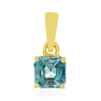 Pendentif en argent et Zircon de Ratanakiri