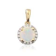 Pendentif en or et Opale Welo
