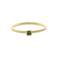 Bague en or et Diamant vert