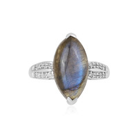 Bague en argent et Labradorite