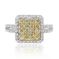 Bague en or et Diamant SI jaune (CIRARI)